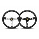 Volani 3 spoke steering wheel MOMO PROTOTIPO Black 320mm, leather | race-shop.si