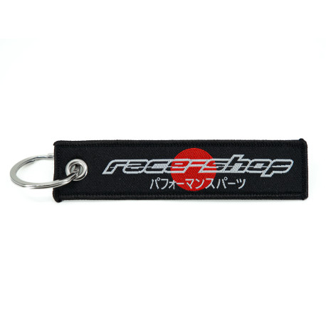 Ključavnice RACES textile JDM keychain - Black | race-shop.si