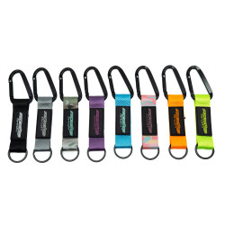 RACES lanyard keychain with metal carabine - Various colours