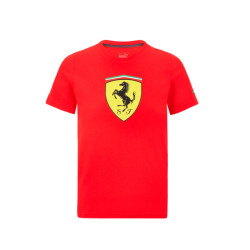 Moška majica FERRARI Puma Big Shield, rdeča