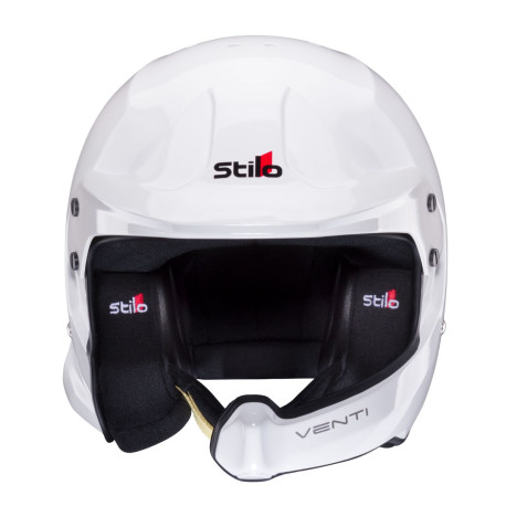 Odprte čelade FIA odprta dirkalna čelada STILO WRC VENTI (HANS), bela | race-shop.si