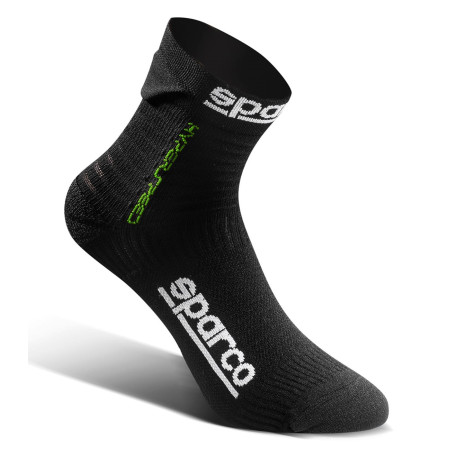 SIM Racing Sparco HYPERSPEED socks black/green | race-shop.si