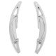 Paddle shifters Aluminium paddle shifters for BMW M2 F87 M3 F80 M4 F82 F83, silver | race-shop.si