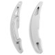 Paddle shifters Aluminium paddle shifters for BMW M2 F87 M3 F80 M4 F82 F83, silver | race-shop.si