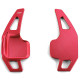 Paddle shifters Aluminium paddle shifters for BMW 3er F30 F31 F34 4er F32 F33 F36, red | race-shop.si