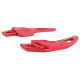 Paddle shifters Aluminium paddle shifters for BMW 5er F10 F11 F07 6er F12 F13 F01, red | race-shop.si