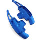 Paddle shifters Aluminium paddle shifters for Mercedes SL R231 SLC R172 EQC N293, blue | race-shop.si