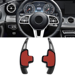 Aluminium paddle shifters for Mercedes GLE W166 C292 C167 GLS X166, black