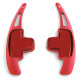Paddle shifters Aluminium paddle shifters for Mercedes ML W166 W251 SLK R172, red | race-shop.si