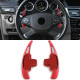 Paddle shifters Aluminium paddle shifters for Mercedes GL X166 GLA X156, red | race-shop.si