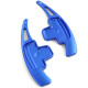 Paddle shifters Aluminium paddle shifters for Mercedes GL X166 GLA X156, blue | race-shop.si