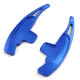 Paddle shifters Aluminium paddle shifters for Mercedes AMG S63 W221 CLA45 C117 CLS63, blue | race-shop.si