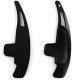 Paddle shifters Aluminium paddle shifters for Mercedes AMG A45 176 C63 W204 E63 W212, black | race-shop.si
