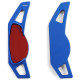 Paddle shifters Aluminium paddle shifters for Smart ForFour 453 14-18, blue | race-shop.si