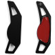Paddle shifters Aluminium paddle shifters for Smart ForTwo 451 Coupe&nbsp;Cabrio 09-19, black | race-shop.si