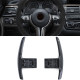 Paddle shifters Carbon paddle shifters for BMW 3er F30 F31 4er F32 F33 F36, black | race-shop.si