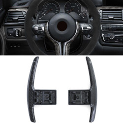 Carbon paddle shifters for BMW 3er F30 F31 4er F32 F33 F36, black