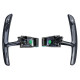 Paddle shifters Carbon paddle shifters for Porsche 911 991.2 Boxster Cayman 718, black | race-shop.si