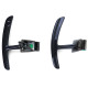 Paddle shifters Carbon paddle shifters for Porsche 911 991.2 Boxster Cayman 718, black | race-shop.si