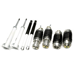 TA-Technix airride kit with air management for Mercedes-Benz E-Klasse Typ W124