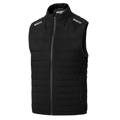 Majice s kapuco in jakne SPARCO frame vest MY2024 - black | race-shop.si