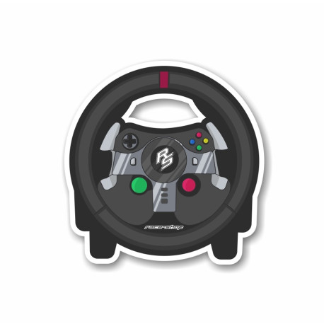 Nalepke Sticker race-shop SIM Gaming Wheel | race-shop.si