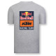 Majice Men t-shirt RedBull KTM backprint - Grey | race-shop.si