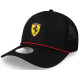 Pokrovčki FERRARI trucker cap, black | race-shop.si