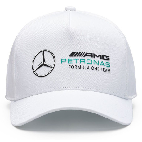 Pokrovčki Mercedes-AMG Petronas F1 Team cap, white | race-shop.si