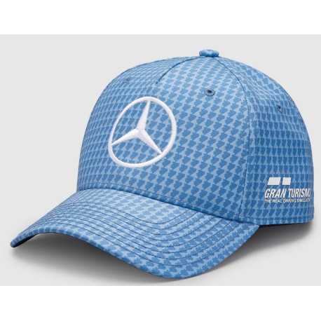 Pokrovčki Mercedes-AMG Petronas Lewis Hamilton cap, blue | race-shop.si