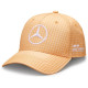 Pokrovčki Mercedes-AMG Petronas Lewis Hamilton cap, peach | race-shop.si