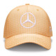 Pokrovčki Mercedes-AMG Petronas Lewis Hamilton cap, peach | race-shop.si