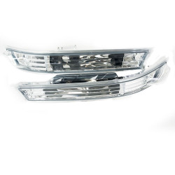 Driftworks front bumper lights for NISSAN S14 200SX/SILVIA/KOUKI (96-98), clear (pair)