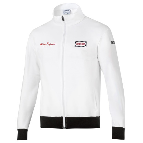 Majice s kapuco in jakne SPARCO sweatshirt ARTURO MERZARIO SIGNATURE - white | race-shop.si