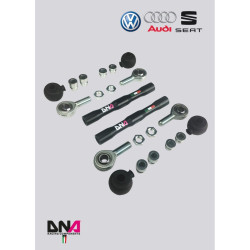 DNA RACING adjustable toe tie rod kit for VW GOLF V-VI (2003-2013)