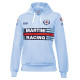 Majice s kapuco in jakne Sparco MARTINI RACING lady`s hoodie, heavenly | race-shop.si