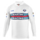 Majice Sparco T-shirt long sleeves MARTINI RACING high collar - white | race-shop.si