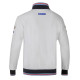 Majice s kapuco in jakne Sparco MARTINI RACING men`s full zip sweatshirt, grey | race-shop.si