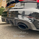 Body kit a vizuálne doplnky Carbon fibre diffuser for AUDI RS3 8V SALOON with DTM light | race-shop.si