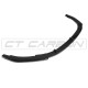 Body kit a vizuálne doplnky CT CARBON sprednji splitter za VOLKSWAGEN GOLF GTD/GTI MK6 2009-2013, sijajno črna, ABS | race-shop.si