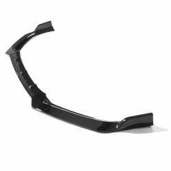 CT CARBON sprednji splitter za VOLKSWAGEN GOLF R20 MK6 2009-2013, sijajno črna, ABS