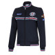 Majice s kapuco in jakne Sparco MARTINI RACING lady`s full zip sweatshirt, blue marine | race-shop.si
