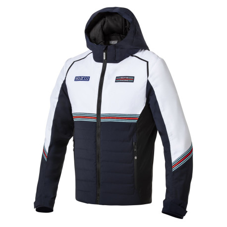 Majice s kapuco in jakne SPARCO MARTINI RACING WINTER JACKET, white | race-shop.si