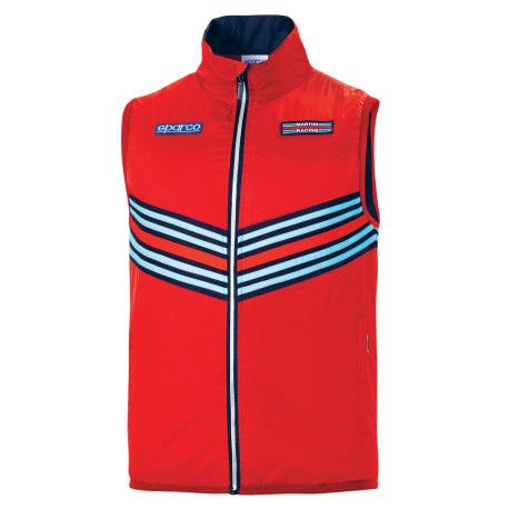 Majice s kapuco in jakne SPARCO MARTINI RACING men´s sleeveless replica vest - red | race-shop.si