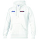 Majice s kapuco in jakne SPARCO MARTINI RACING men`s big stripes hoodie - white | race-shop.si