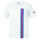 Majice Sparco MARTINI RACING Stripes white T-shirt for men - white | race-shop.si