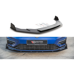 MAXTON DESIGN sprednji splitter za VW Golf 7 R / R-Line Facelift, črna, V2