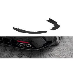 Zadnji stranski podaljšek – splitter Kia Stinger GT-Line Mk1 (črni + sijajni stranski zaključki)