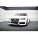 Body kit a vizuálne doplnky MAXTON DESIGN sprednji splitter za Audi S3 / A3 S-Line Sportback / Hatchback 8V, sijajno črna, V1 | race-shop.si