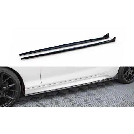 Body kit a vizuálne doplnky Stranski pragovi (difuzorji) V3 CSL Look BMW 1 M-Pack / M140i F20 Facelift | race-shop.si